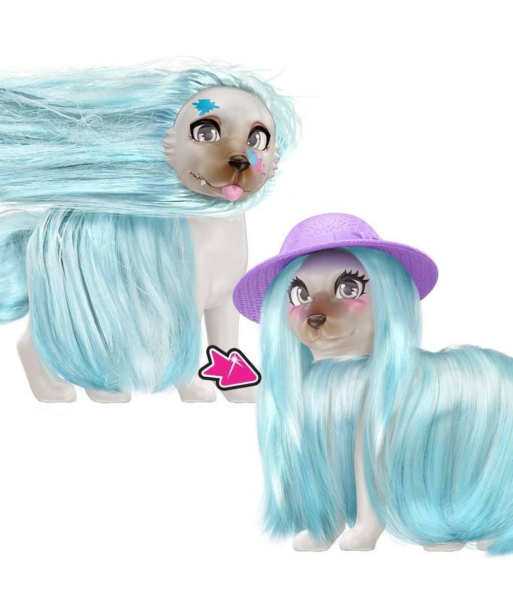 ArteePup Total Makeover Pet Pack 4.3 inch Fashion Pet with Blue Transforming Hair and Face and Accessory (12820) $14.43 - Dolls