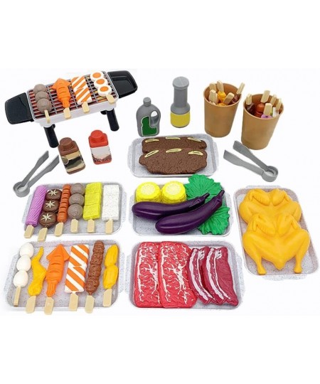 Backyard Kitchen BBQ Playset Pretend Play Toy Grill Set Barbeque Boys and Girls 55pcs $37.14 - Toy Kitchen Products