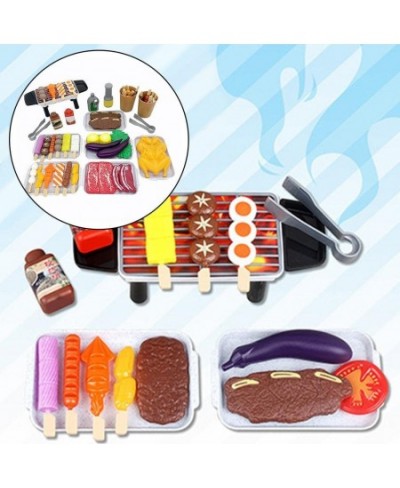 Backyard Kitchen BBQ Playset Pretend Play Toy Grill Set Barbeque Boys and Girls 55pcs $37.14 - Toy Kitchen Products