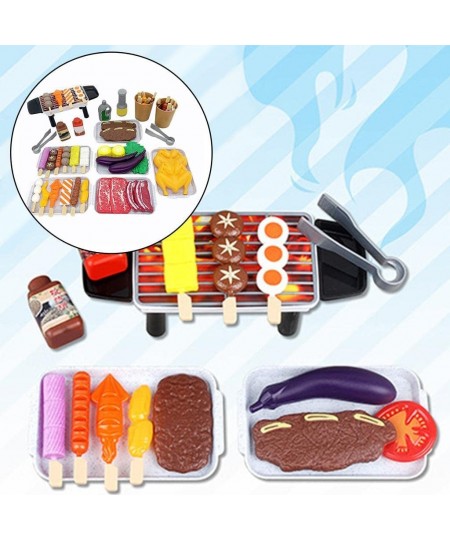 Backyard Kitchen BBQ Playset Pretend Play Toy Grill Set Barbeque Boys and Girls 55pcs $37.14 - Toy Kitchen Products