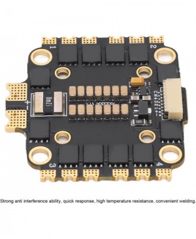 4 in 1 Electronic Speed Controller Double Hole Spacing 4 in 1 High Frequency Ceramic Capacitor 45A ESC for FPV RC Drone Zqv $...