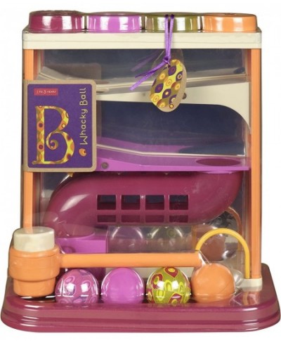 B. Whacky Ball Lb-A-Ball - Learning Toy For Toddlers (Includes Hammer + 4 Balls) Purple/Orange (BX1013Z) $27.45 - Balls for B...