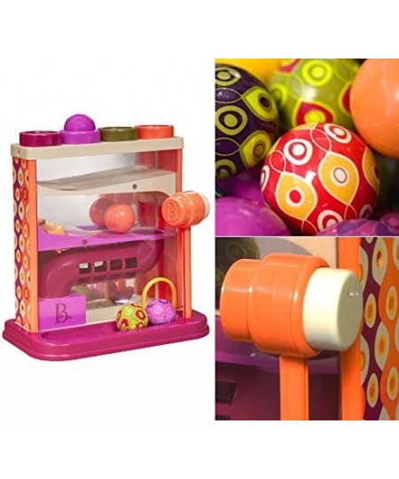 B. Whacky Ball Lb-A-Ball - Learning Toy For Toddlers (Includes Hammer + 4 Balls) Purple/Orange (BX1013Z) $27.45 - Balls for B...