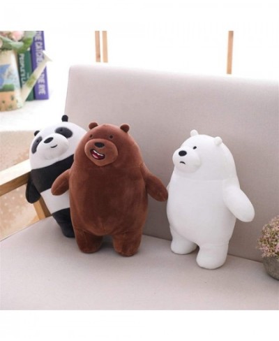 Plush Toys for Baby 27cm Kawaii We Bare Bears Plush Toy Cartoon Bear Stuffed Grizzly Gray White Bear Panda Doll Love Birthday...