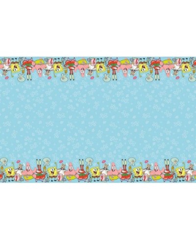 SpongeBob SquarePants Rectangular Plastic Tablecover - 1 Pc $14.88 - Kids' Party Tablecovers