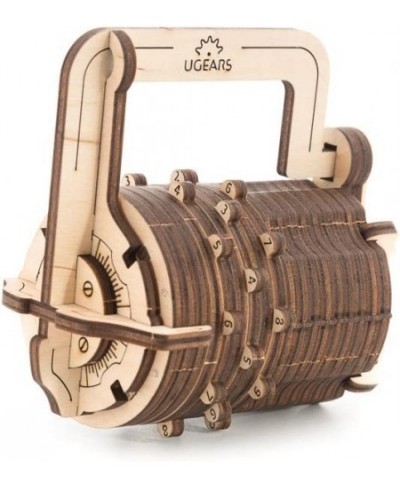 UTG0017 Combination Lock Wooden 3D Mechanical Puzzle $39.93 - 3-D Puzzles