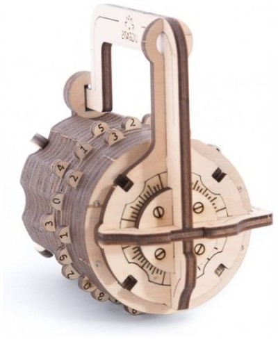 UTG0017 Combination Lock Wooden 3D Mechanical Puzzle $39.93 - 3-D Puzzles