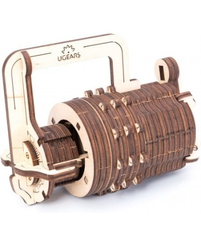 UTG0017 Combination Lock Wooden 3D Mechanical Puzzle $39.93 - 3-D Puzzles