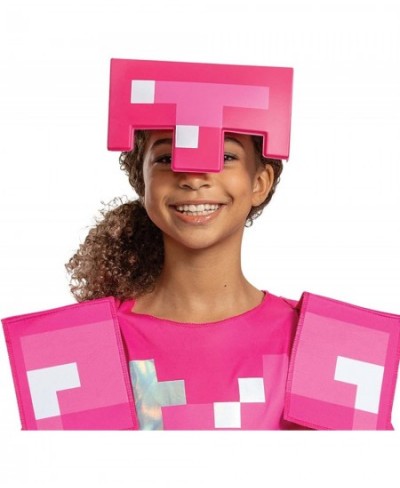 Pink Armor Minecraft Costume Official Minecraft Pink Armor Outfit For Kids $37.07 - Kids' Costumes