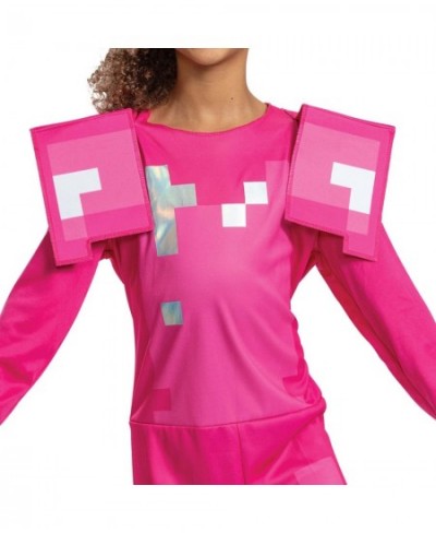 Pink Armor Minecraft Costume Official Minecraft Pink Armor Outfit For Kids $37.07 - Kids' Costumes