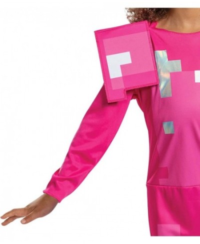 Pink Armor Minecraft Costume Official Minecraft Pink Armor Outfit For Kids $37.07 - Kids' Costumes