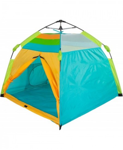 One Touch Tent 48" X 38.5" High Green/Orange/Blue $81.65 - Kids' Play Tents & Tunnels