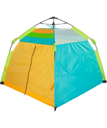 One Touch Tent 48" X 38.5" High Green/Orange/Blue $81.65 - Kids' Play Tents & Tunnels