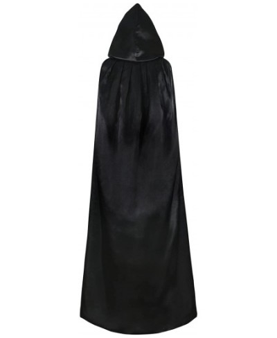 Hooded Cloak Cape Reversible Cloak with Hood Adult Kids Witch Vampire Cape Unisex Halloween Cloak Cape Costume $20.68 - Kids'...