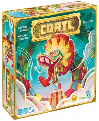 Synapses Games: Coatl Strategy Board Game Play in Solo Mode Or With Up to 4 Players 30 to 60 Minute Play Time For Ages 10 and...