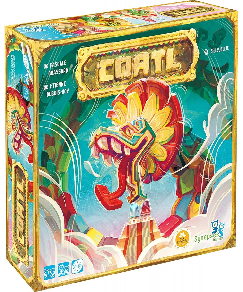 Synapses Games: Coatl Strategy Board Game Play in Solo Mode Or With Up to 4 Players 30 to 60 Minute Play Time For Ages 10 and...