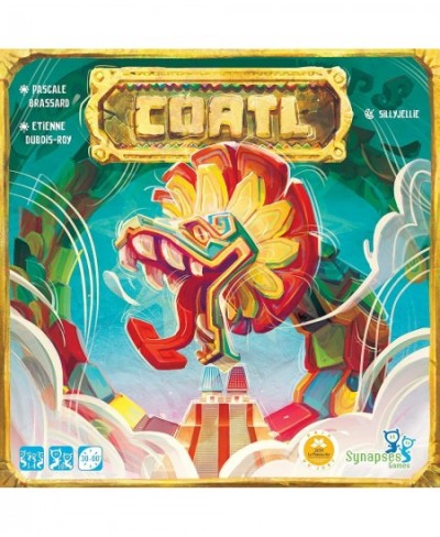 Synapses Games: Coatl Strategy Board Game Play in Solo Mode Or With Up to 4 Players 30 to 60 Minute Play Time For Ages 10 and...