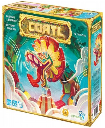 Synapses Games: Coatl Strategy Board Game Play in Solo Mode Or With Up to 4 Players 30 to 60 Minute Play Time For Ages 10 and...