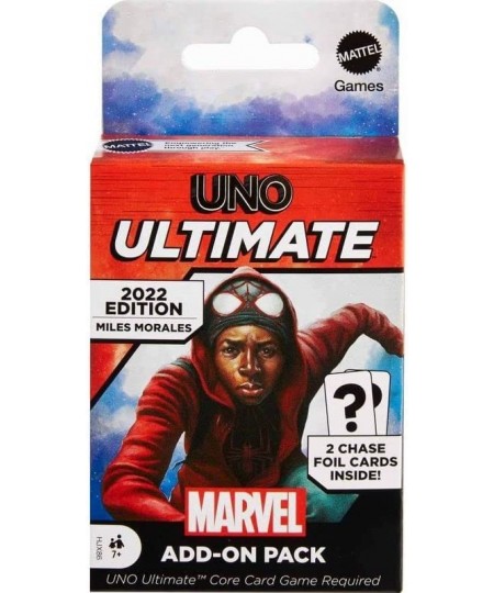 Ultimate Marvel Card Game Add-On Pack with Ultimate Spider-Man Miles Morales Character Deck & 2 Collectible Foil Cards $27.73...