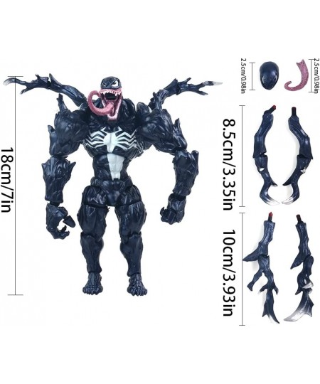 7 Inch Venom Action Figure Movable Venom Toy Collectible Figure for Kids Ornaments Gift $62.81 - Action Figures