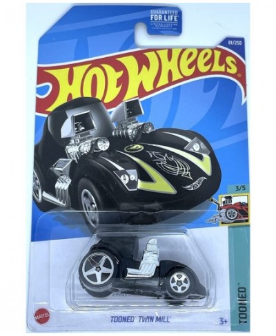 Hot Wheel 2022 - Treasure Hunt - Tooned Twin Mill [Black] 3/5 - 81/250 $14.59 - Kids' Play Cars & Race Cars