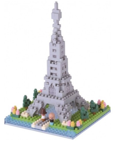 Nanoblock Banks of the Seine in Paris France Building Kit $56.93 - Toy Building Sets