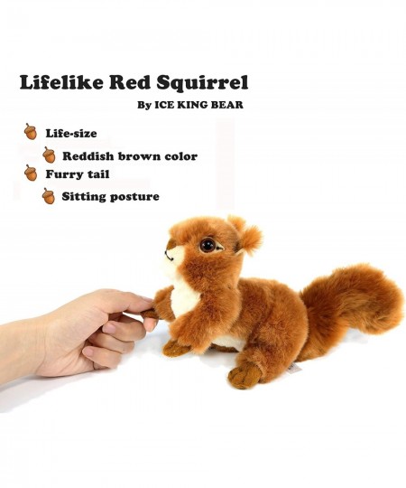 Reaistic Red Squirrel Stuffed Animal Plush Toy $28.72 - Stuffed Animals & Teddy Bears