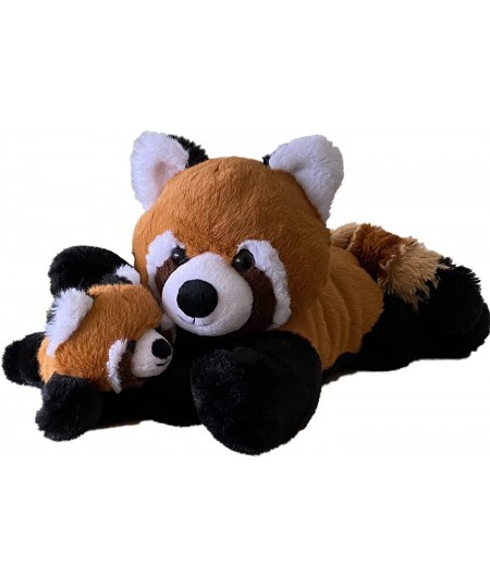 Red Pandas Super Soft Plush Stuffed Animals - Mother and Baby Red Panda Toy Set $65.18 - Stuffed Animals & Teddy Bears