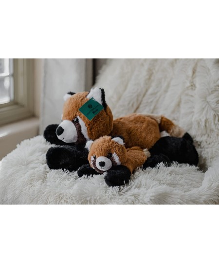 Red Pandas Super Soft Plush Stuffed Animals - Mother and Baby Red Panda Toy Set $65.18 - Stuffed Animals & Teddy Bears