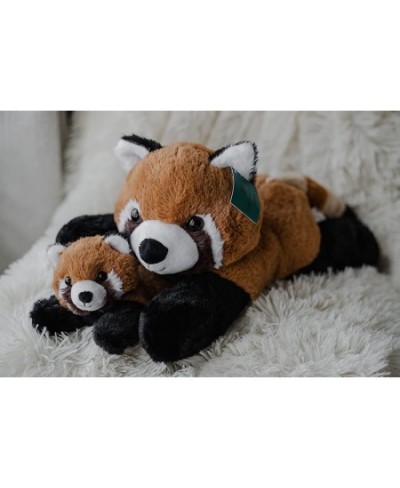 Red Pandas Super Soft Plush Stuffed Animals - Mother and Baby Red Panda Toy Set $65.18 - Stuffed Animals & Teddy Bears