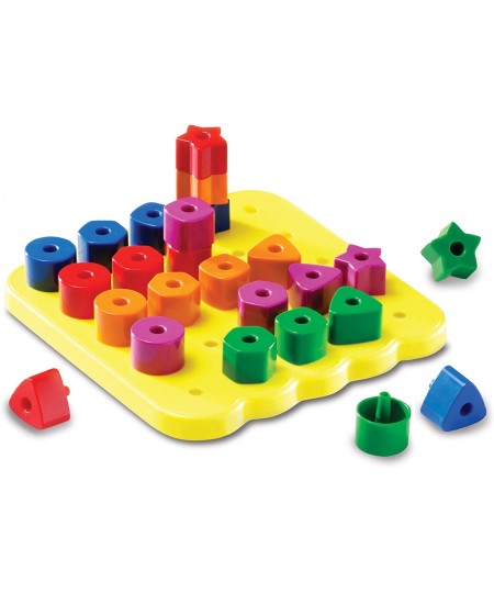 Stacking Shapes Pegboard Toddler Pegboard Stacking Pegboard Set Fine Motor Toy 27 Piece Set Ages 2+ $30.59 - Early Developmen...