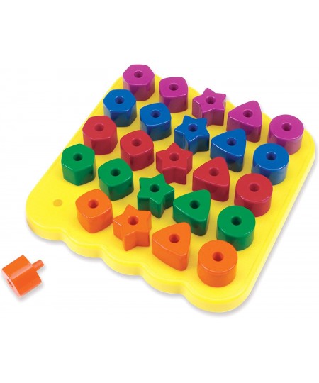 Stacking Shapes Pegboard Toddler Pegboard Stacking Pegboard Set Fine Motor Toy 27 Piece Set Ages 2+ $30.59 - Early Developmen...