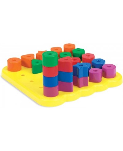 Stacking Shapes Pegboard Toddler Pegboard Stacking Pegboard Set Fine Motor Toy 27 Piece Set Ages 2+ $30.59 - Early Developmen...