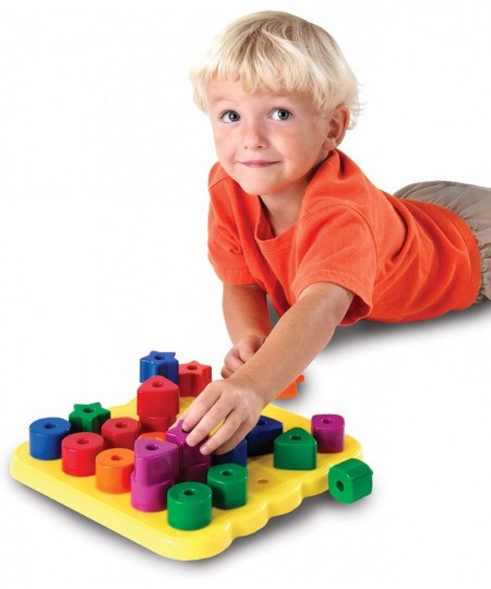 Stacking Shapes Pegboard Toddler Pegboard Stacking Pegboard Set Fine Motor Toy 27 Piece Set Ages 2+ $30.59 - Early Developmen...