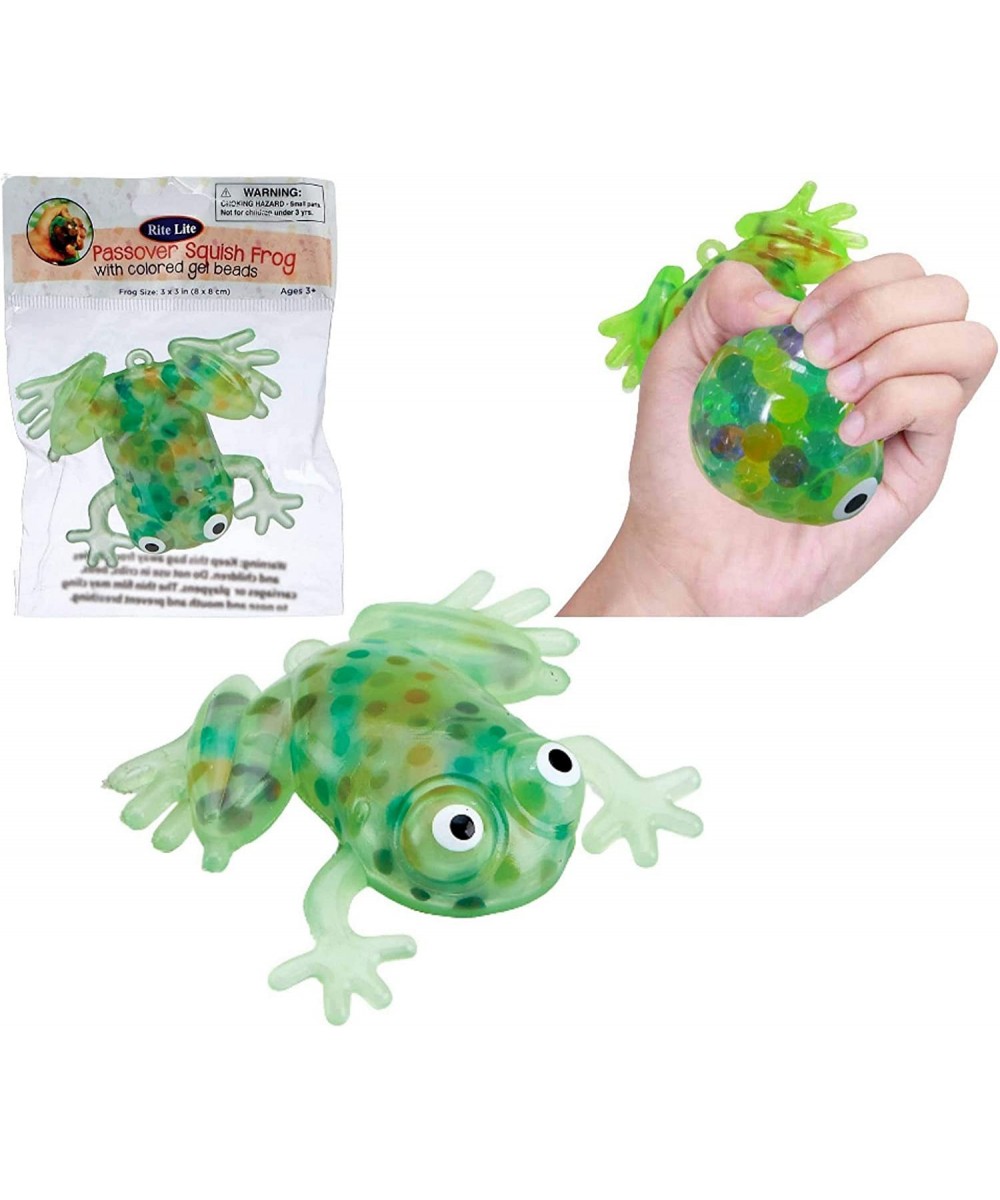 Passover Fun and Addictive Squish Frog With Water Beads- Great For Stress Relief Fidget Sensory Education Party Favors and Bi...