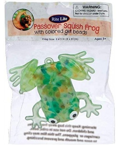 Passover Fun and Addictive Squish Frog With Water Beads- Great For Stress Relief Fidget Sensory Education Party Favors and Bi...