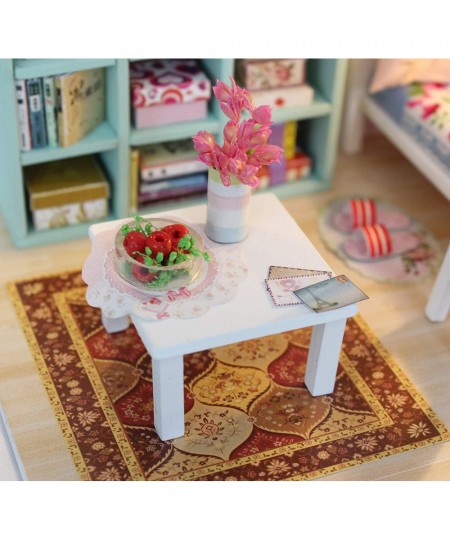 Romantic and Cute Dollhouse Miniature DIY House Kit Creative Room Perfect DIY Gift for Friends Lovers and Families (Cheryl’s ...