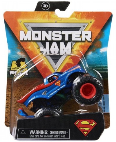 2021 Spin Master 1:64 Diecast Monster Truck with Wheelie Bar: Heroes and Villains Superman $22.44 - Nature Exploration Toys