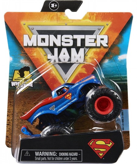 2021 Spin Master 1:64 Diecast Monster Truck with Wheelie Bar: Heroes and Villains Superman $22.44 - Nature Exploration Toys