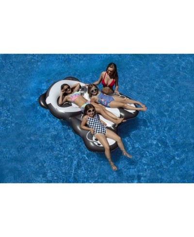 Inflatable Panda Pool Float Black/White 71"/50"/8 $56.06 - Swimming Pool & Outdoor Water Toys