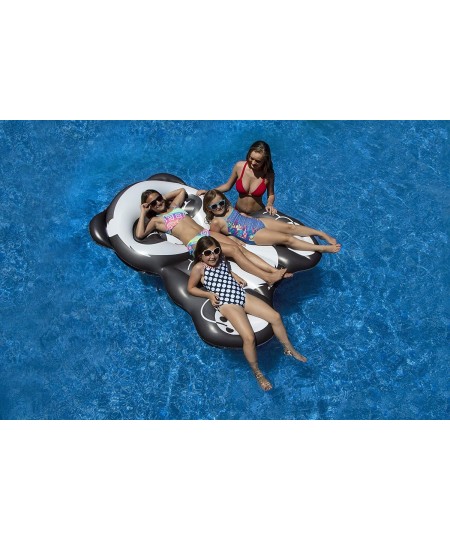 Inflatable Panda Pool Float Black/White 71"/50"/8 $56.06 - Swimming Pool & Outdoor Water Toys