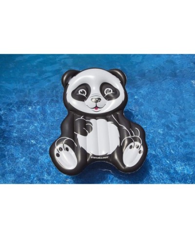 Inflatable Panda Pool Float Black/White 71"/50"/8 $56.06 - Swimming Pool & Outdoor Water Toys