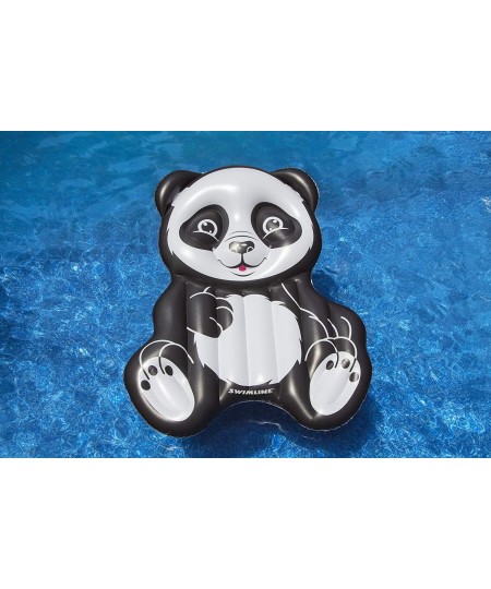 Inflatable Panda Pool Float Black/White 71"/50"/8 $56.06 - Swimming Pool & Outdoor Water Toys