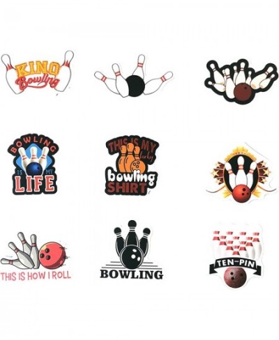 Bowling Stickers 50PCs Sports Aesthetic Vinyl Waterproof Decals Kawaii Stickers for Hydro Flask Laptop Water Bottle Stickers ...