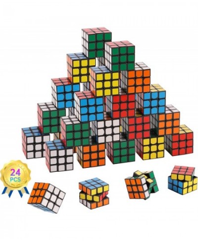 24 Pack Mini Cube Puzzle Party Favors for Kids Puzzle Party Toys Classroom and Stress Relief Toys Goody Bag Filler Birthday G...