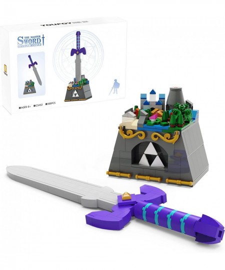 The Master Sword Building Kit Micro Hyrule Building Blocks Set Unique BOTW Decorations and Building Toys Gifts for Boys Kids ...