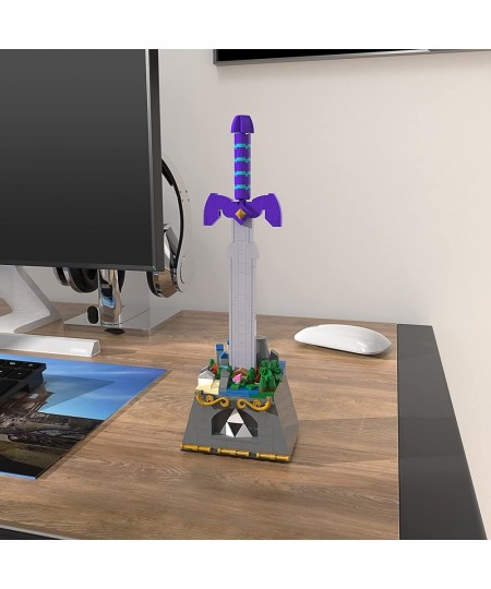 The Master Sword Building Kit Micro Hyrule Building Blocks Set Unique BOTW Decorations and Building Toys Gifts for Boys Kids ...