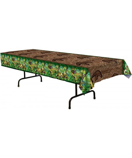 Prehistoric Dinosaur Plastic Tablecover- 1 pc. $13.99 - Kids' Party Tablecovers