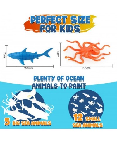 Kids Crafts and Arts Set Painting Kit - Ocean Sea Animal Toys Art and Craft Supplies Party Favors for Boys Girls Age 4 5 6 7 ...