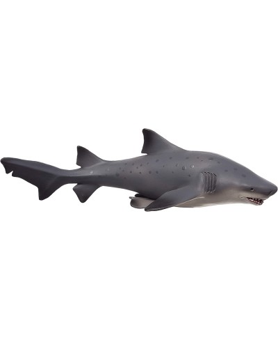 Large Bull Shark Realistic International Wildlife Toy Replica Hand Painted Figurine $26.05 - Magic Kits & Accessories